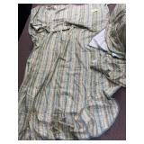 PR TWIN BEDSPREADS, STRIPED PATTERN, NEUTRAL