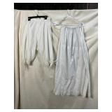 ANTIQUE PANTALOON & UNDER SKIRT WITH NICE DETAILS