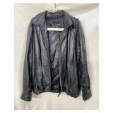VTG BILL BLASS LEATHER JACKET SIZE XXL NEEDS