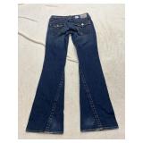 Y2K TRUE RELIGION MADE IN USA  JEANS SIZE 28