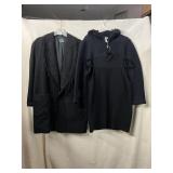 VTG 90S WOOLY BLACK COATS & FUZZY TANK, ALL SIZE