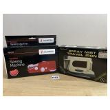 VALIANT SPRAY MIST TRAVEL IRON, SMARTEK HANDHELD