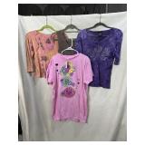 Y2K CUTE TOPS SIZES S-M, NWT PUFFY PAINT TEE