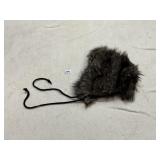 VTG REAL FUR HAT/HOOD
