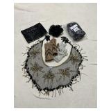 ASSORTED VTG ACCESSORIES INCLUDING NWT MITTENS &