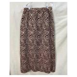 60S NELLIE DE GRAB BROCADE SKIRT SIZE 16