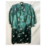 60S MADE IN HONG KONG ASIAN STYLE DRESS/JACKET