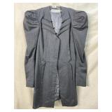 40S STYLE COAT MADE FOR THEATER, NEEDS CLEANING
