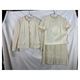 BUTTE KNIT 60S 3 PIECE SUIT EST SIZE S/M