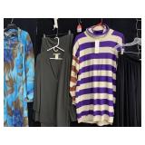 ADRIENNE VITTADINI STRIPED TURTLENECK, MAX STUDIO