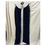 BLUE VELVET OPERA CAPE, SEE PHOTOS FOR CONDITION