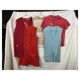 ASSORTED VTG TOPS, MOSTLY 60S