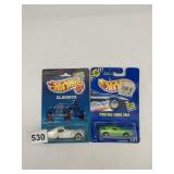 HOT WHEELS DIE-CAST CARS NIP, PONTIAC FIERO 2M4 &
