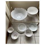 SIMPLY WHITE PORCELAIN DINNERWARE, HALI CERAMIC