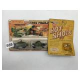 MATCHBOX - MILITARY VEHICLE TWO PACK, NIP; AJ