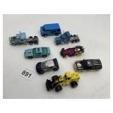 HOT WHEELS & ASSORTED DIE-CAST VEHICLES, SEMI