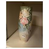 THUN CZECHOSLOVAKIA PORCELAIN VASE, HAND-PAINTED