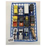 HOT WHEELS DIE-CAST CARS, ASSORTED MODELS, LOOSE.