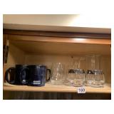 KAMORA COFFEE LIQUEUR MUGS, SEWICKLEY SPEAK EASY