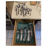 WALLACE 18/10 STAINLESS STEEL FLATWARE SET,