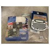 BROTHER P-TOUCH PT-1750 LABEL MAKER W/ USER