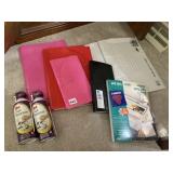3M DUST REMOVER CANS, PLASTIC FILE FOLDERS, AVERY