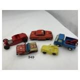 T.K. FENG TOPPER & OTHER VTG TIN & PLASTIC TOY