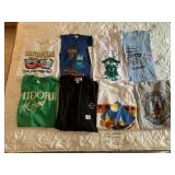 ASSORTED GRAPHIC T-SHIRTS W/ MIDORI, ST. PAULI