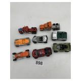 ASSORTED HOT WHEELS & MATCHBOX DIE-CAST VEHICLES,