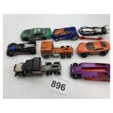ASSORTED HOT WHEELS & MATCHBOX DIE-CAST VEHICLES,
