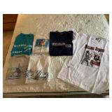 ASSORTED GRAPHIC T-SHIRTS W/ ROLLING STONES,