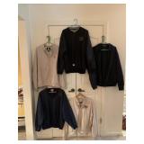 ASSORTED JACKETS, FOOTJOY PULLOVER, LONDON FOG