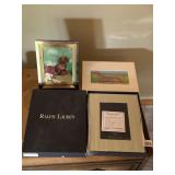 RALPH LAUREN SILVERPLATE PICTURE FRAME NIB, TWO