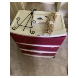 STERILITE STORAGE BIN W/ PAYPAL CARD READER NIB,