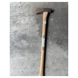 SEARS CRAFTSMAN - AXE W/ AMERICAN HICKORY HANDLE.