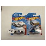 HOT WHEELS DIE-CAST CARS, FORD GT-40 & HW