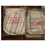 LILLIAN VERNON QUILTED CHINA STORAGE SETS, BLUE