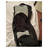BAG BOY GOLF TRAVEL BAG, WHEELED, BLACK & GRAY