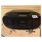 SONY PERSONAL AUDIO SYSTEM, CFD-S50, CD RADIO