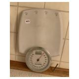 ROWENTA PROFESSIONAL DUO VISION BATHROOM SCALE,