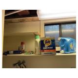 ASSORTED LAUNDRY SUPPLIES, TIDE POWER PODS,