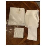 THOMAS FERGUSON IRISH LINEN DAMASK TABLECLOTH,