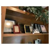 ASSORTED PHOTO FRAMES, METAL AND WOOD, NEW IN BOX