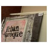 URBAN BAROQUE CANVAS WALL ART.