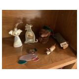 ASSORTED DECORATIVE ITEMS, ANGEL ORNAMENT, PLUSH