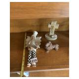 CAROL NICHOLSON ANGEL CHEF FIGURINE, CROSS W/