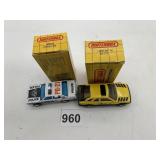 MATCHBOX DIE-CAST VEHICLES, FORD LTD POLICE, FORD