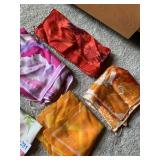 VERA NEUMANN SILK SCARVES, VINTAGE, VARIOUS