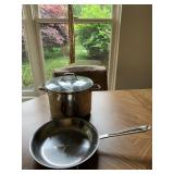 ALL-CLAD MASTER CHEF FRYING PAN, STAINLESS STEEL