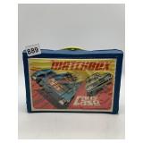 MATCHBOX LESNEY CARRY CASE, BLUE VINYL, 1971